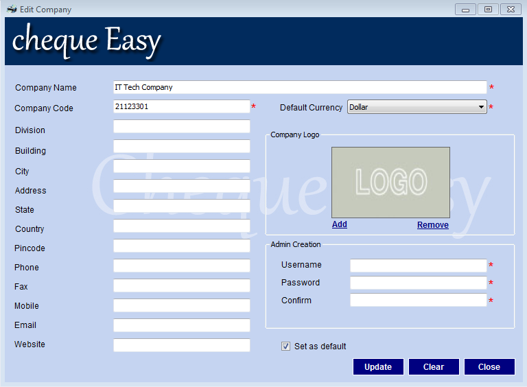 Cheque Easy Writer Software by tamimisoftware CodeCanyon